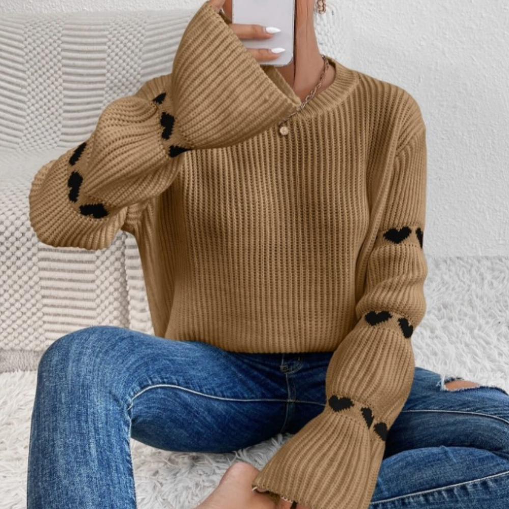 SANDRA - Pull Classique pour Femmes