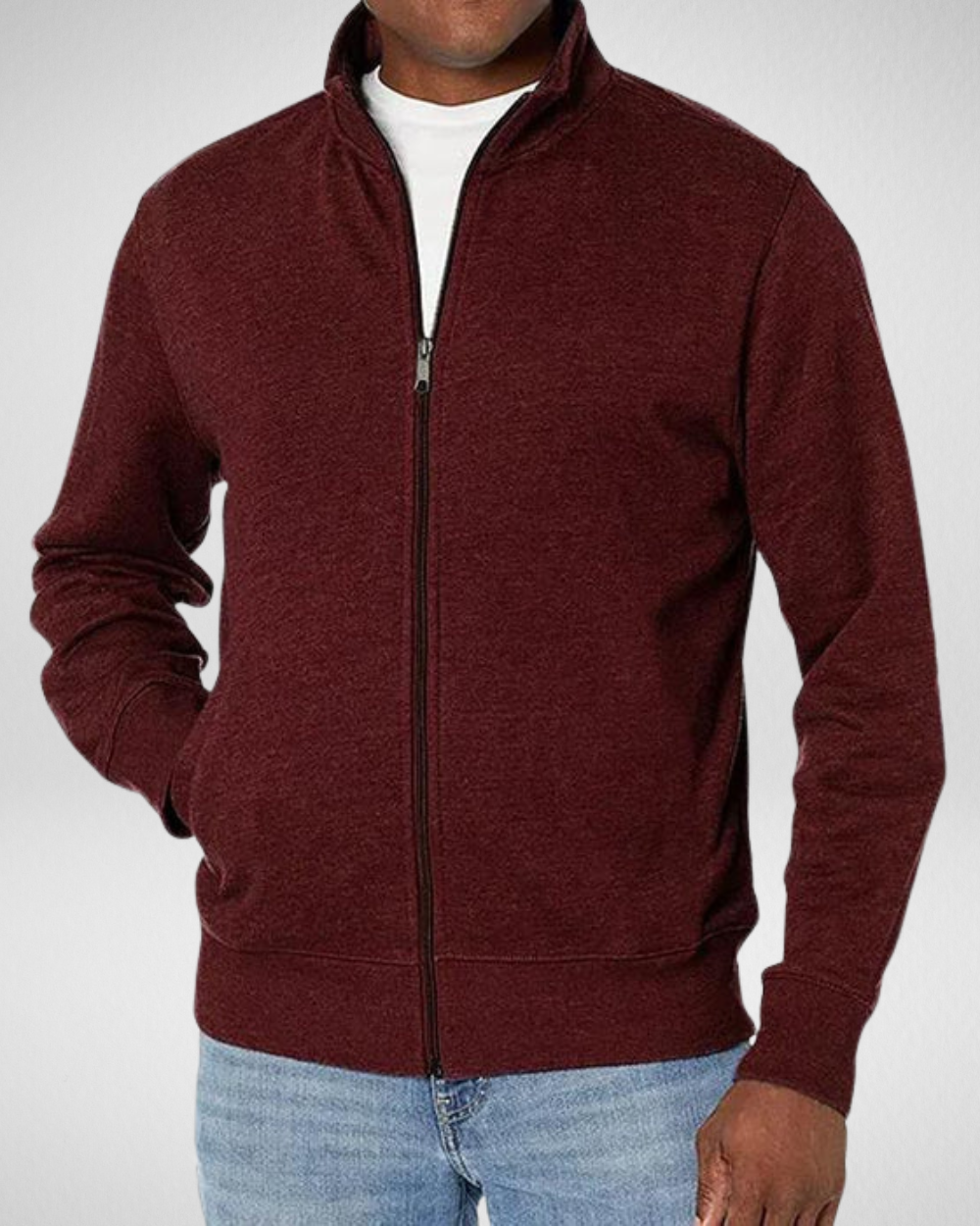 Veste polaire épaisse pour homme | Hiver