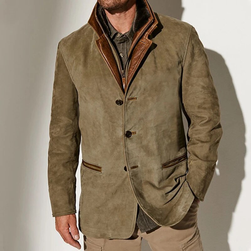 Veste Homme Classique Chic Rétro Moderne - LuxeStyle