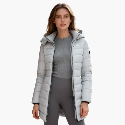 Veste hivernale féminine avec capuchon - LuxeStyle