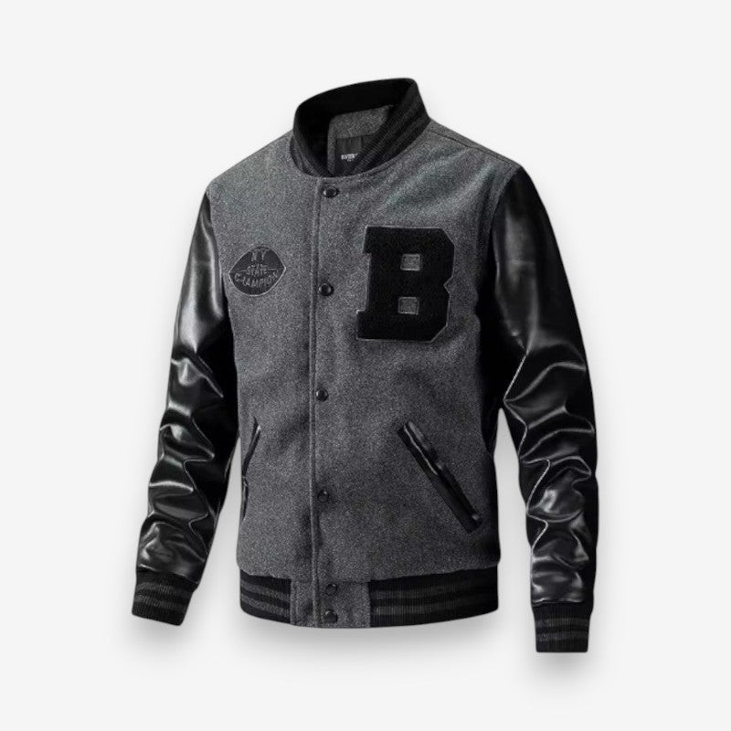 Blouson Homme Élégant à Manches Longues