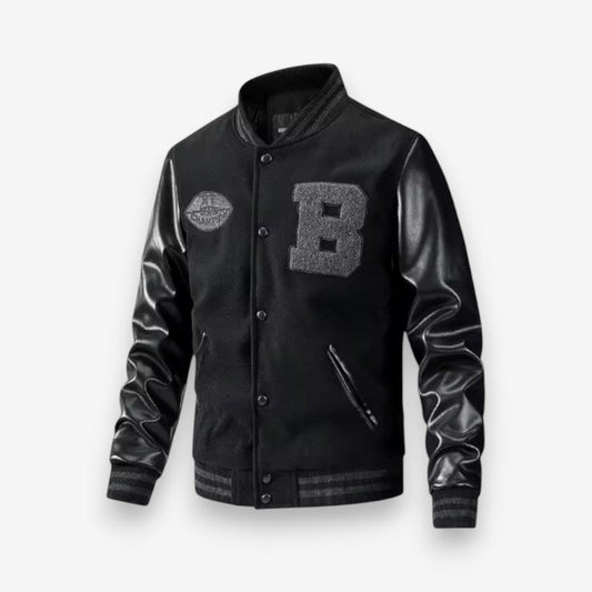 Blouson Homme Élégant à Manches Longues - LuxeStyle