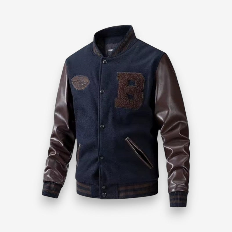 Blouson Homme Élégant à Manches Longues