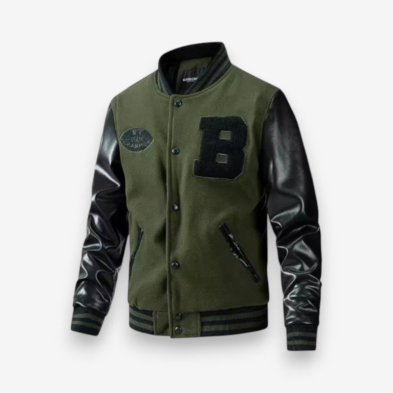 Blouson Homme Élégant à Manches Longues