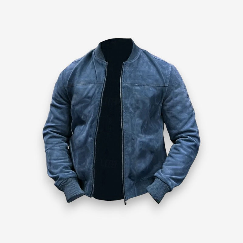 Veste molletonnée zippée confortable pour homme
