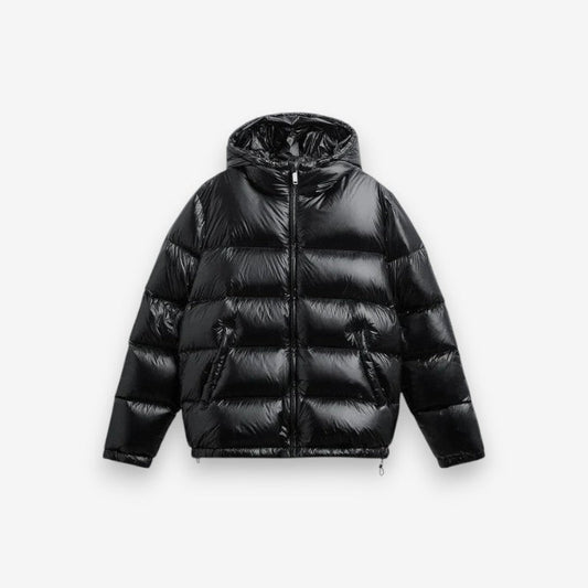 Veste à capuche zippée confortable avec poches côtés - LuxeStyle