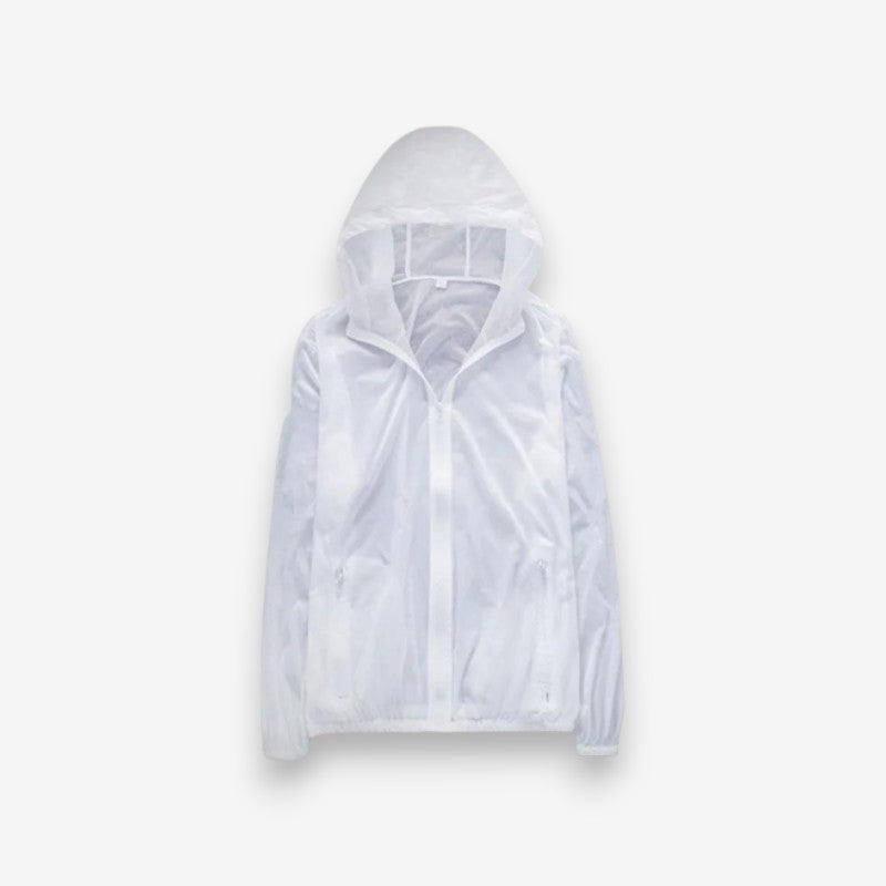 Veste à Capuche Étanche avec Poches Cachées - LuxeStyle