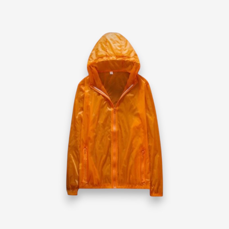 Veste à Capuche Étanche avec Poches Cachées