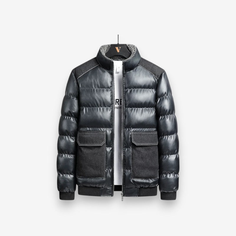 Veste zippée confortable à manches longues poches larges