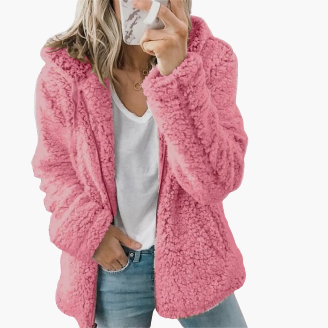 Veste Douillette à Capuche Féminine - LuxeStyle