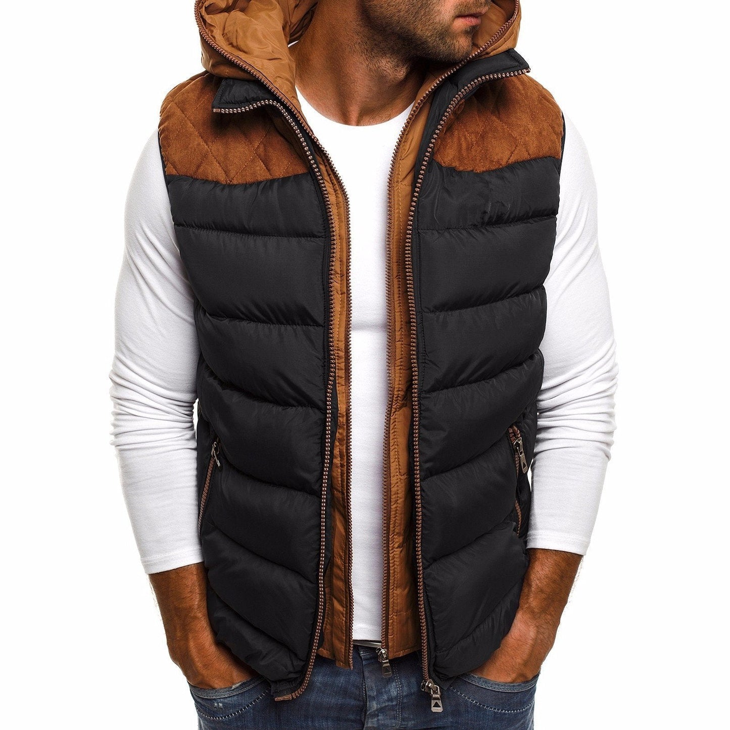 Blouson de hiver chauffant pour homme - luxestyle