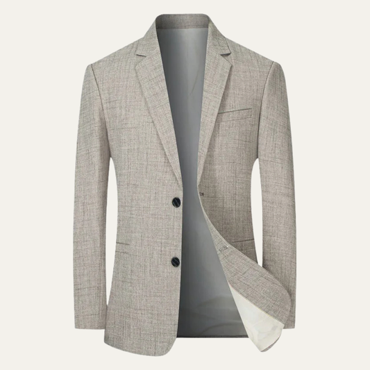 Blazer classique à revers cranté pour homme