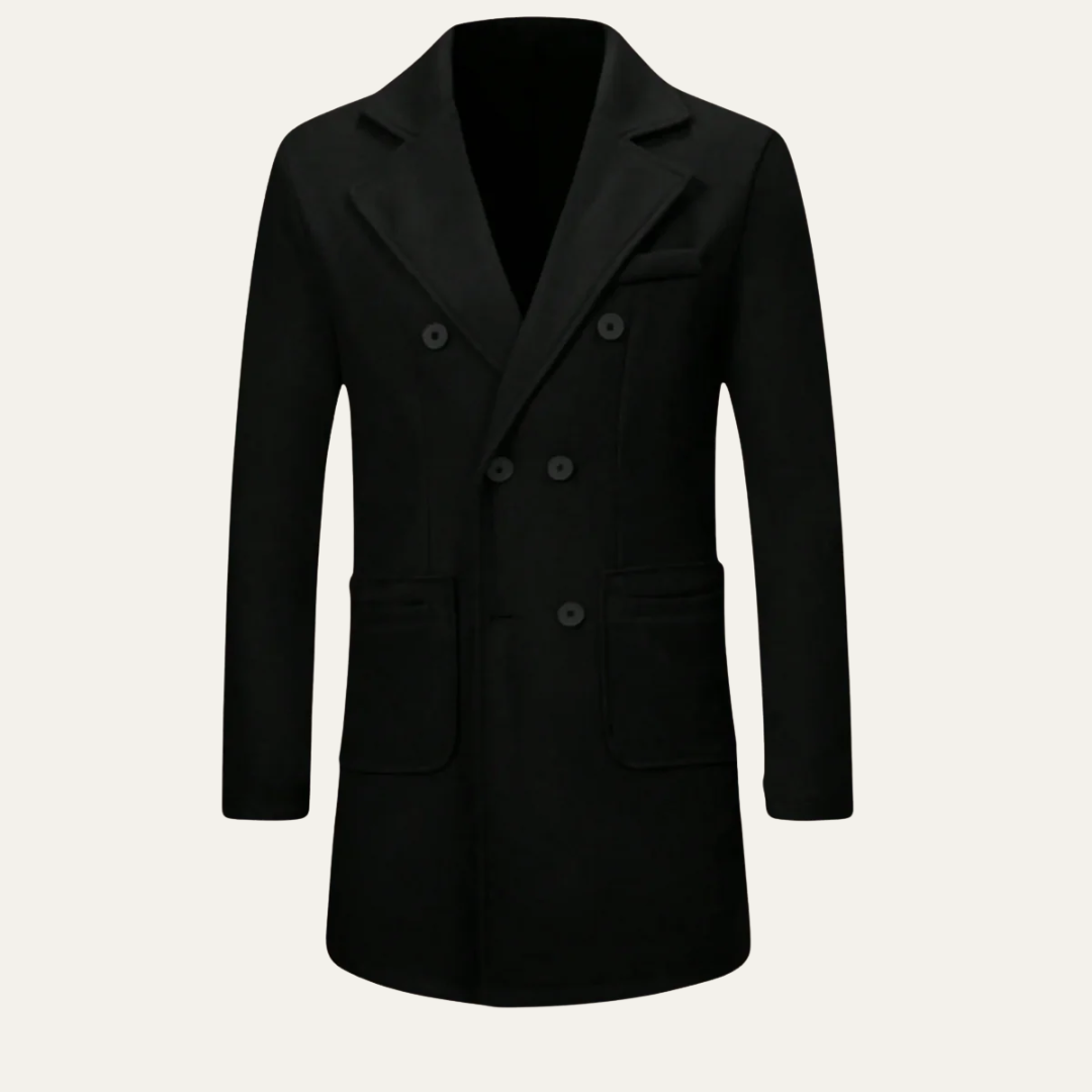 Caban croisé pour homme