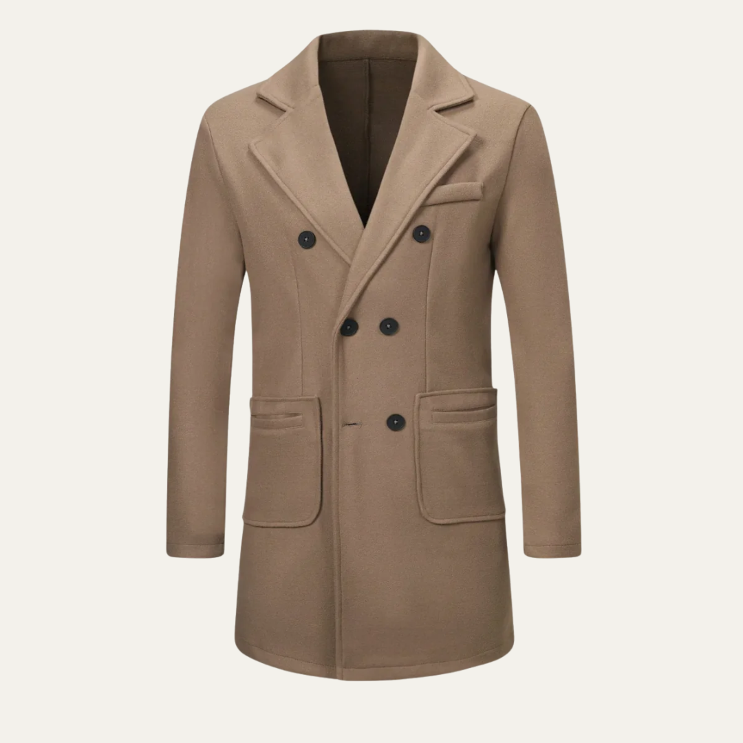 Caban croisé pour homme