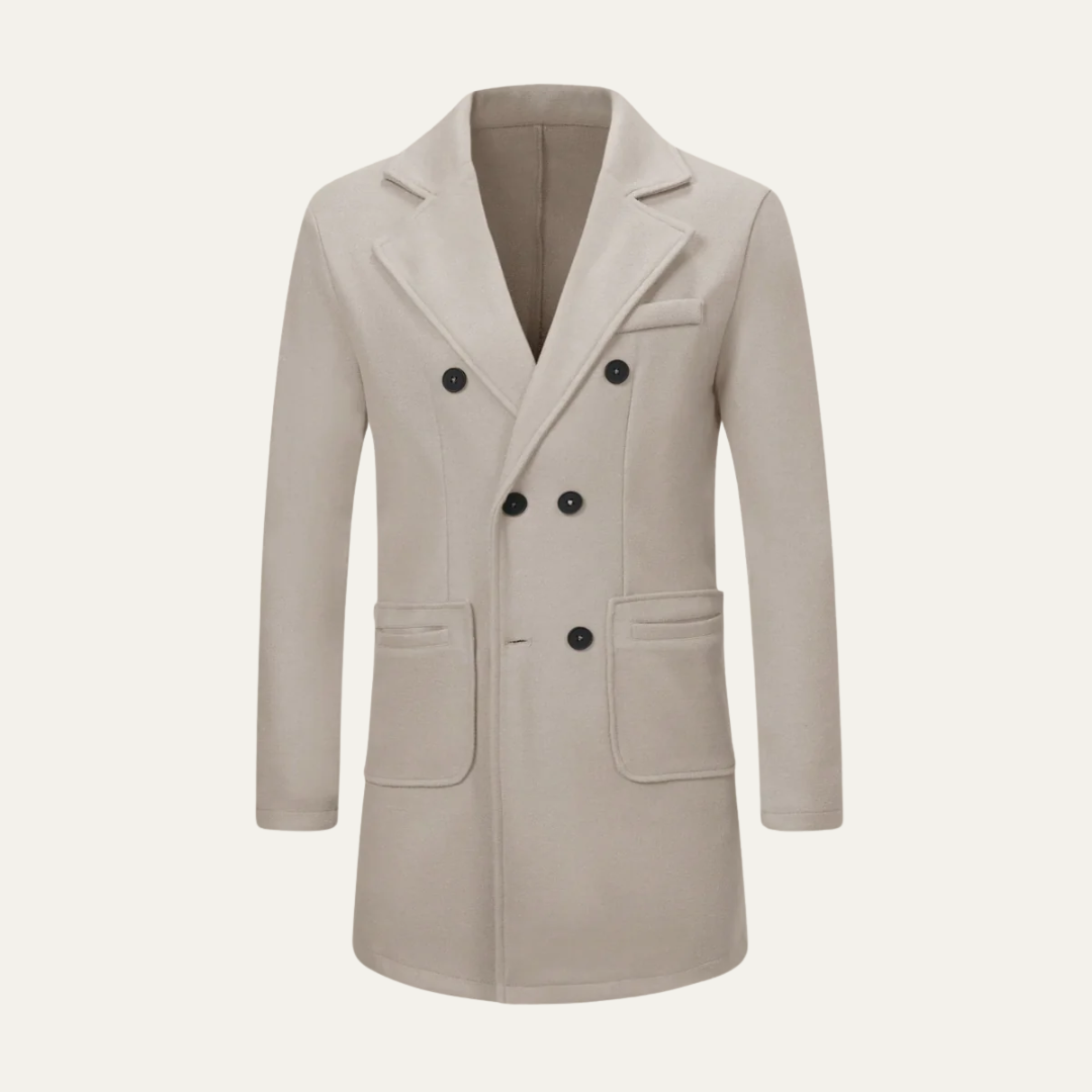 Caban croisé pour homme