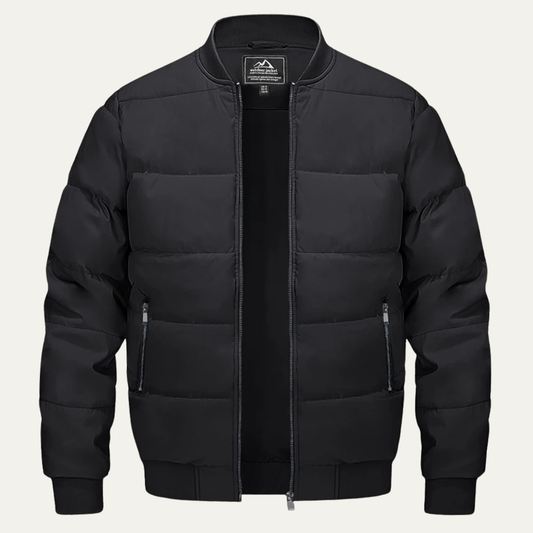 Doudoune bomber matelassée classique pour homme