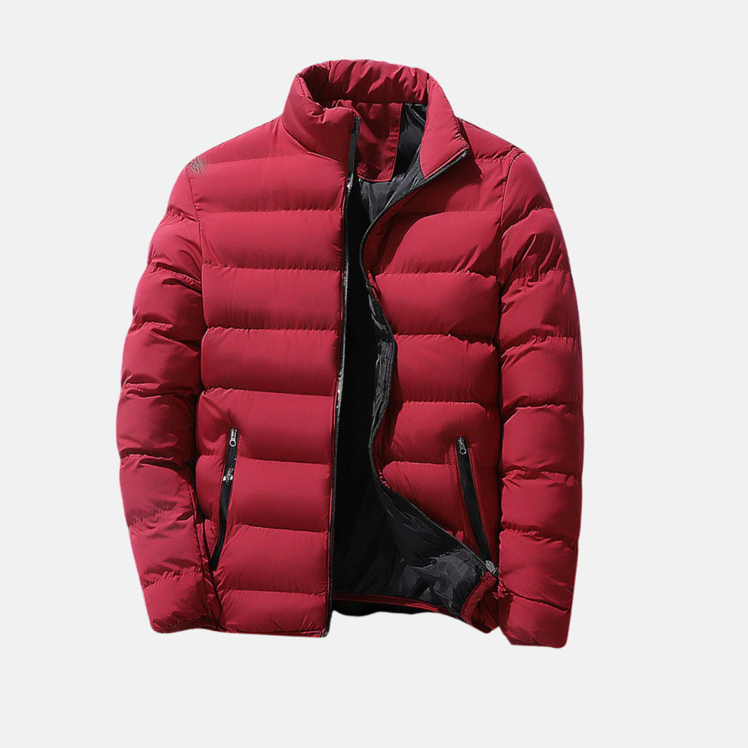 Doudoune chaude matelassée pour homme