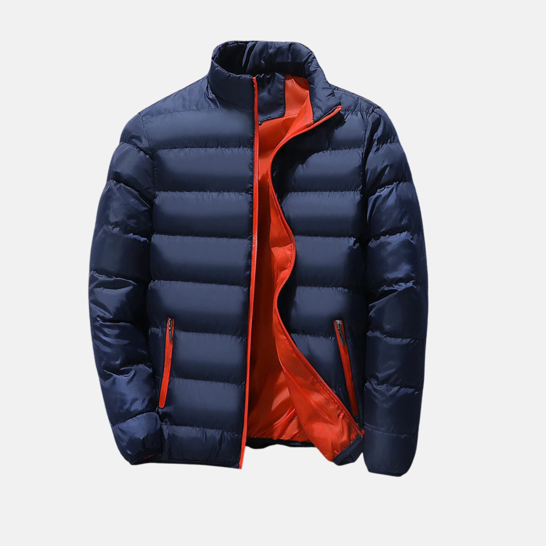 Doudoune chaude matelassée pour homme