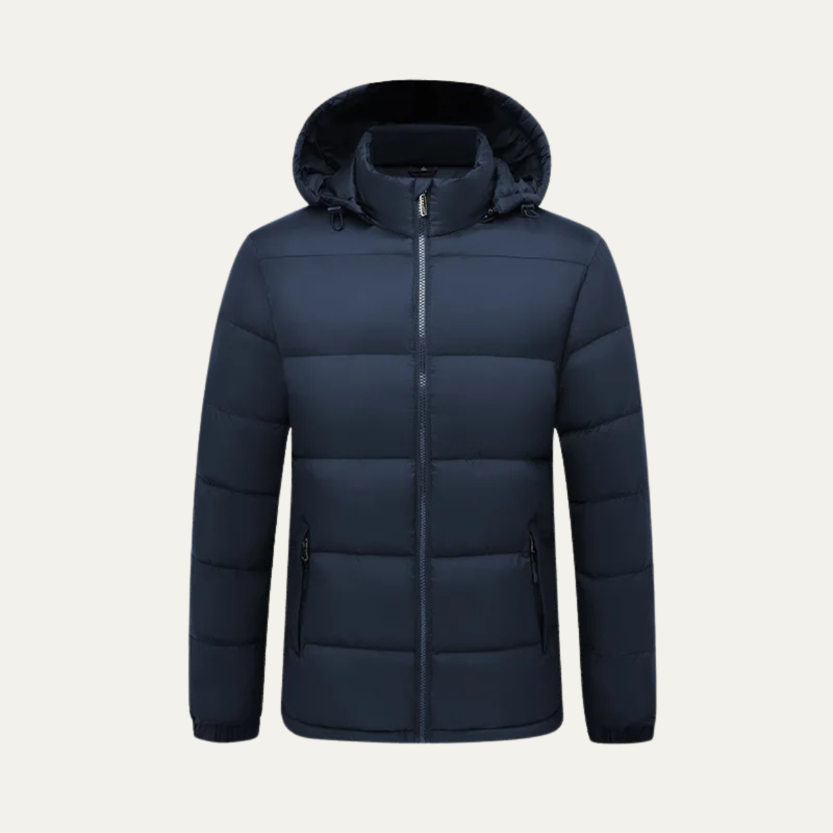 Doudoune classique pour homme, longueur taille