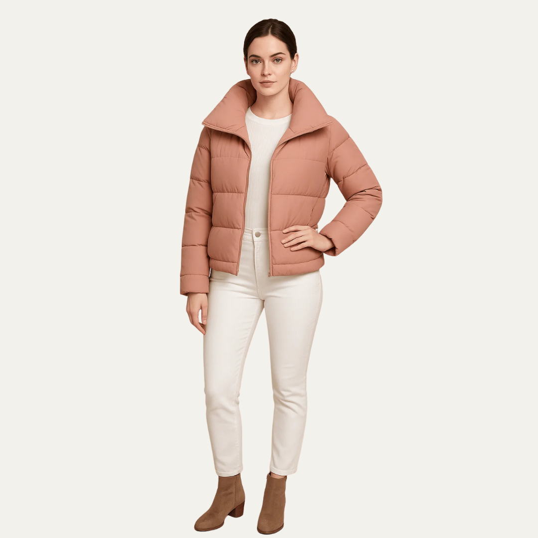Doudoune courte moderne pour femme
