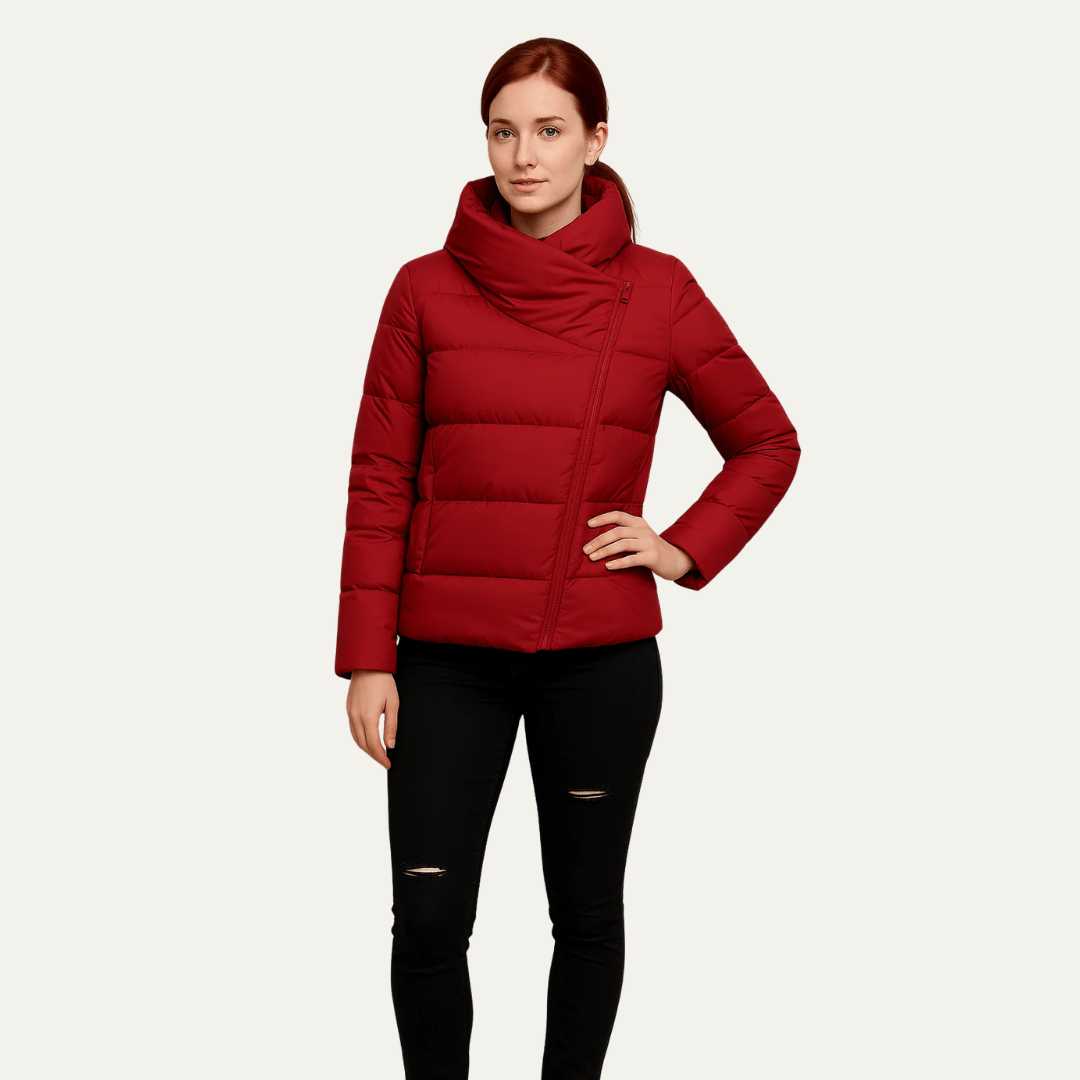Doudoune courte moderne pour femme