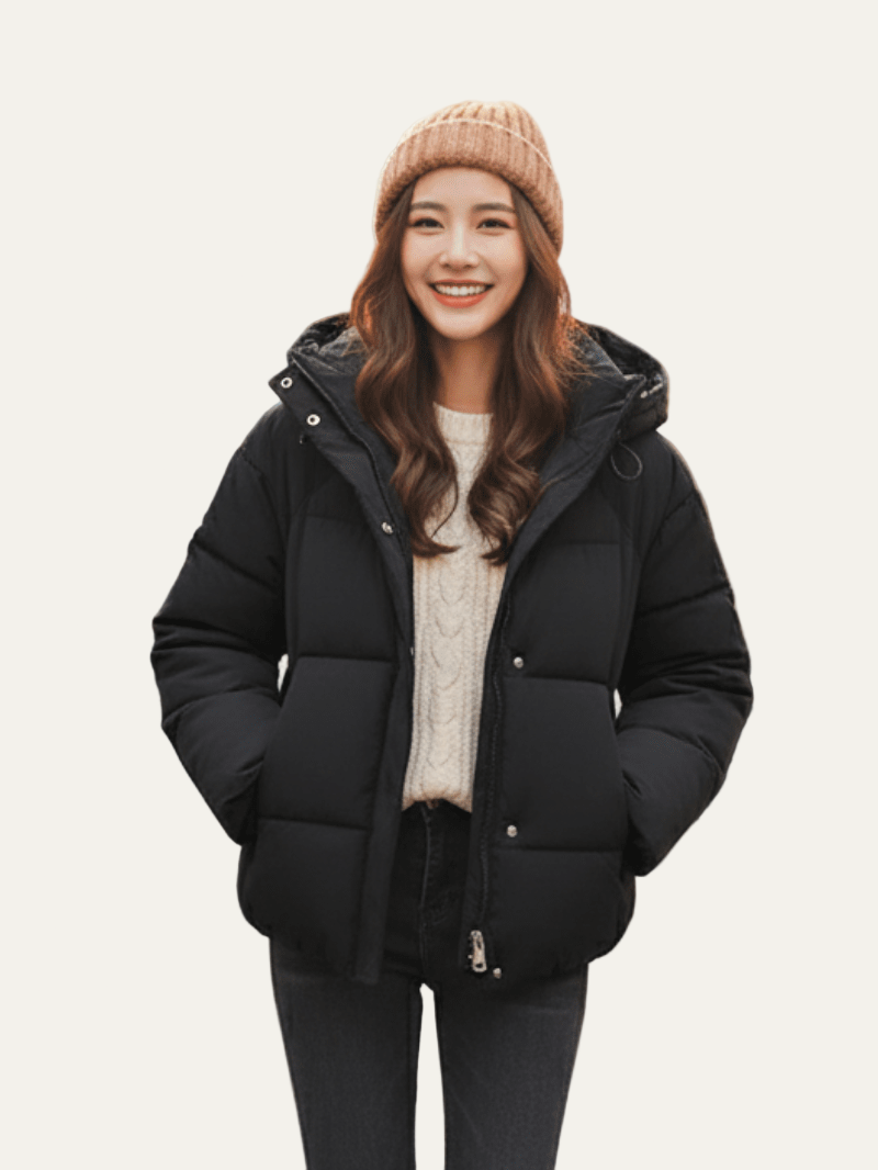Doudoune courte oversize pour femme