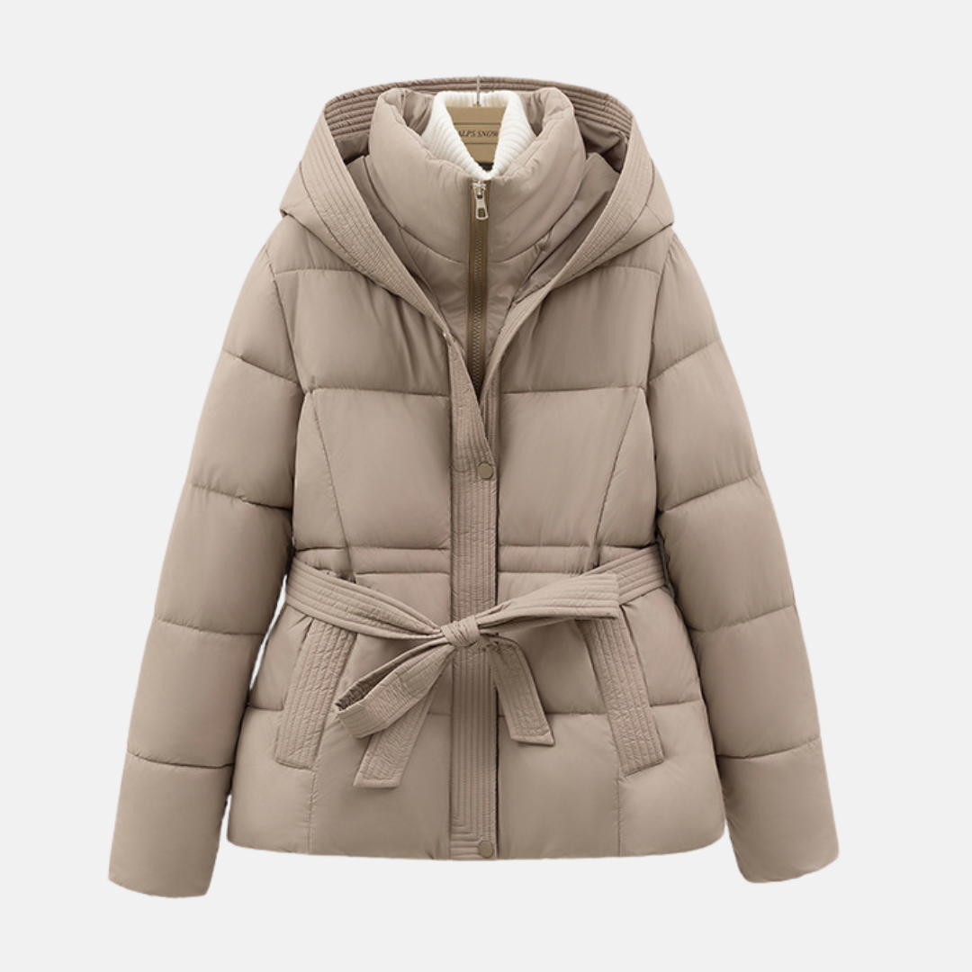Doudoune double couche pour femme