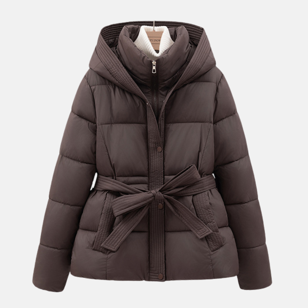 Doudoune double couche pour femme