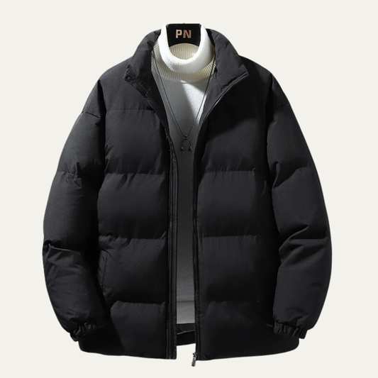 Doudoune épaisse classique pour homme, longueur taille