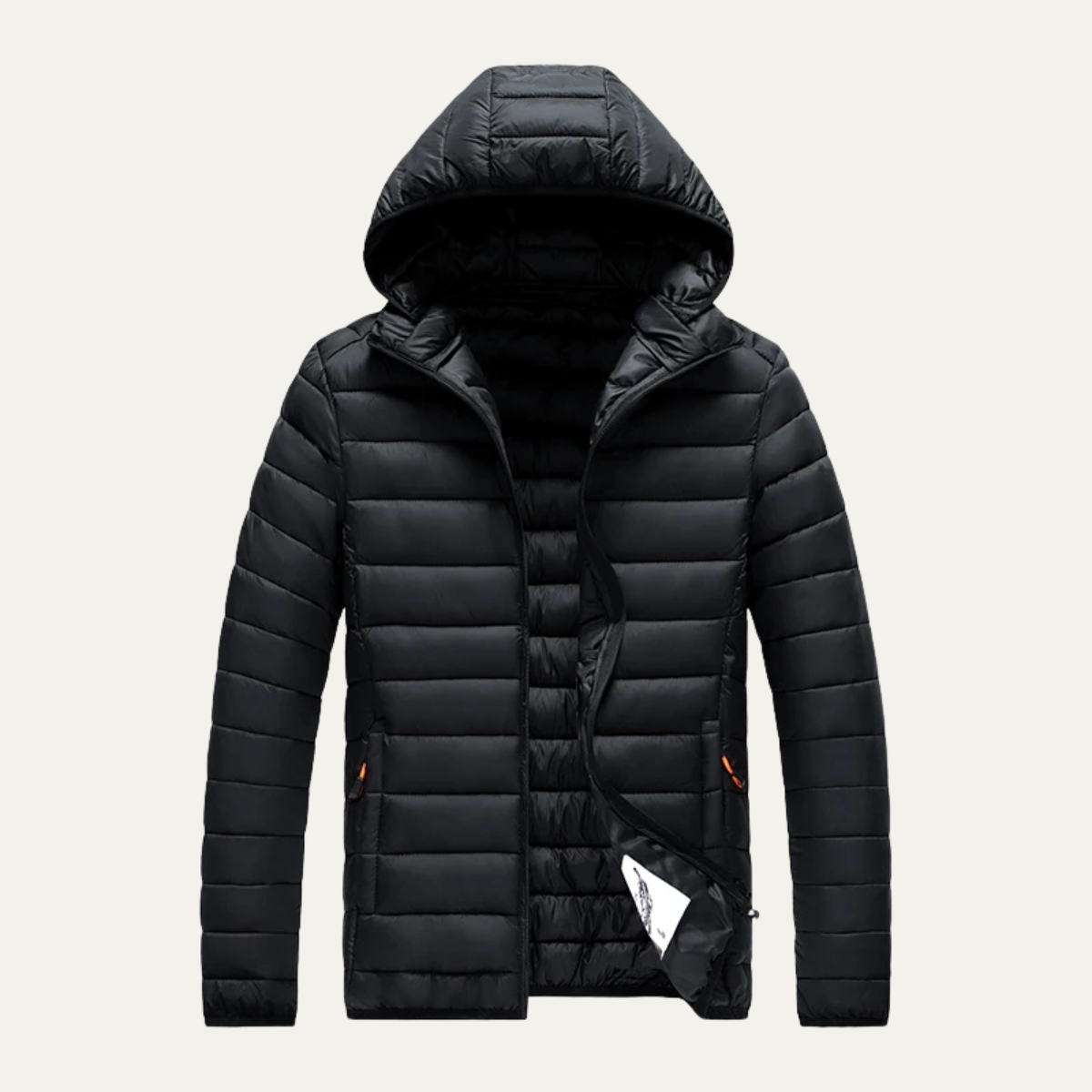 Doudoune légère à capuche pour homme