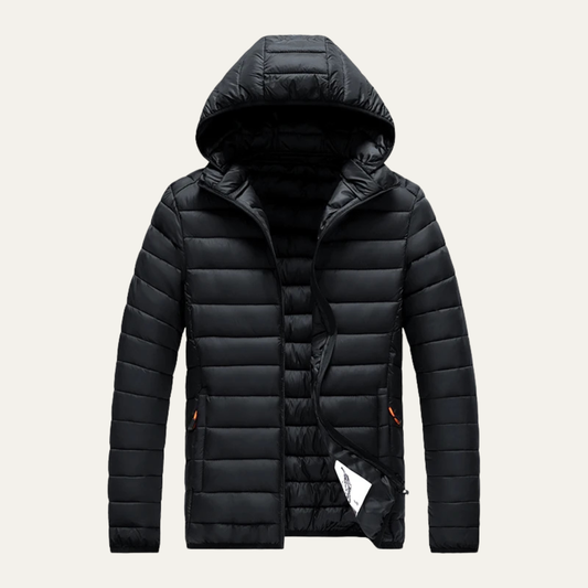 Doudoune légère à capuche pour homme