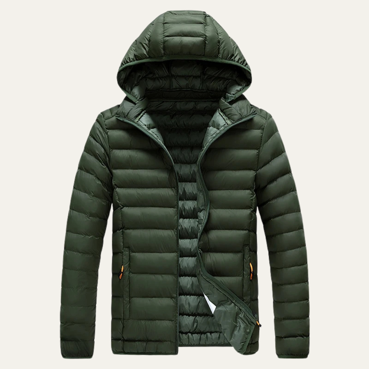Doudoune légère à capuche pour homme