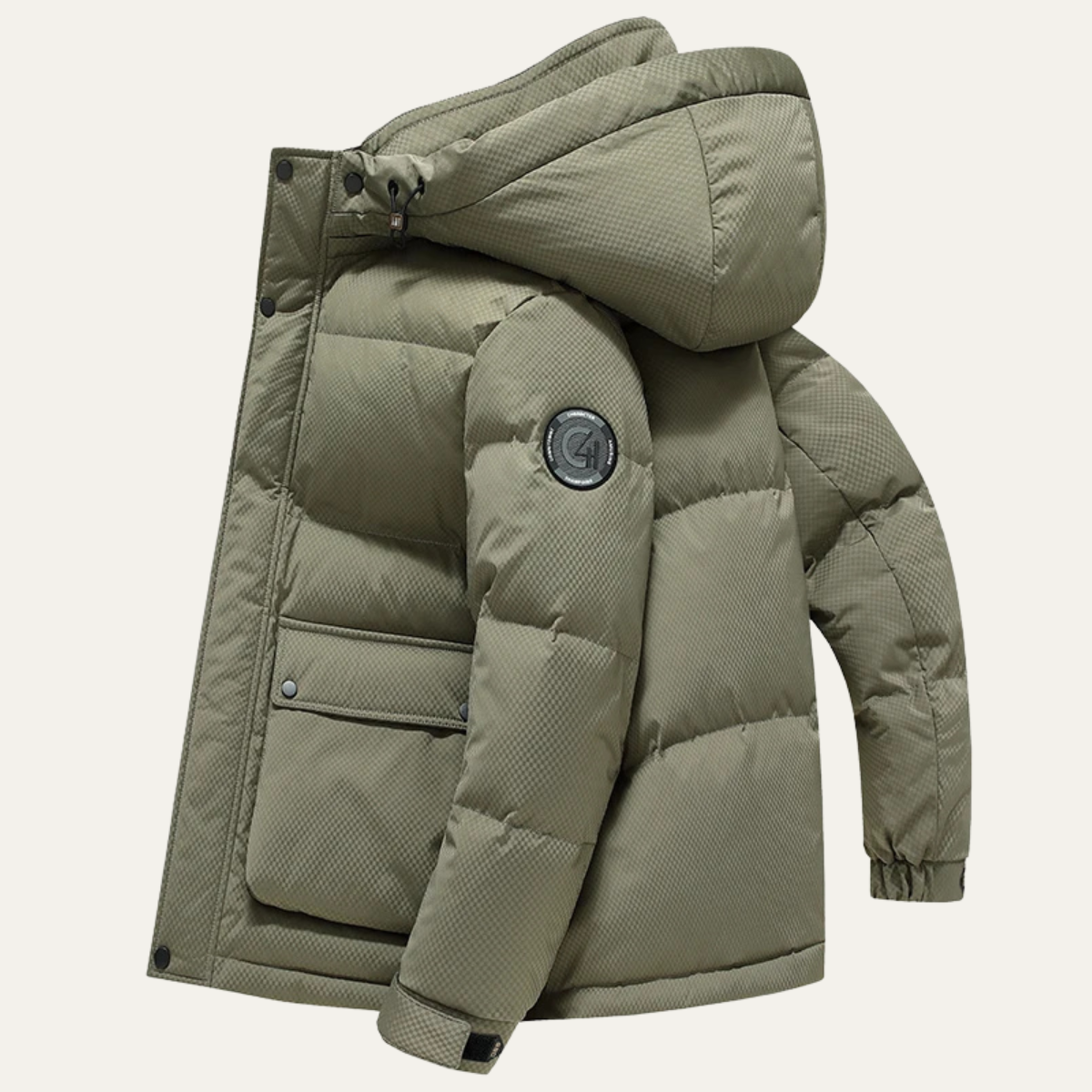 Doudoune matelassée épaisse pour homme