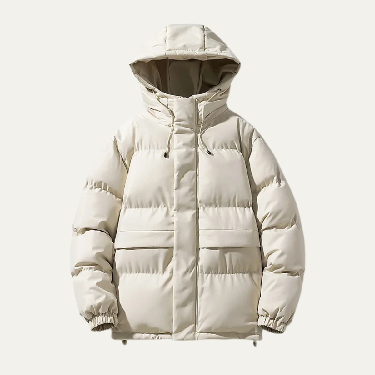 Doudoune urbaine à capuche pour homme