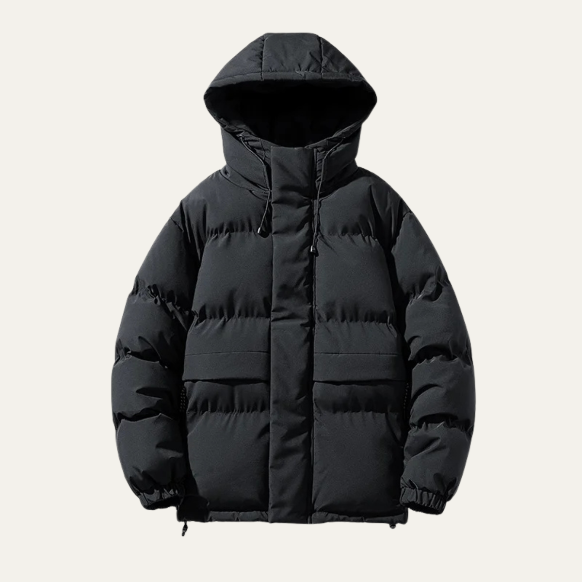 Doudoune urbaine à capuche pour homme