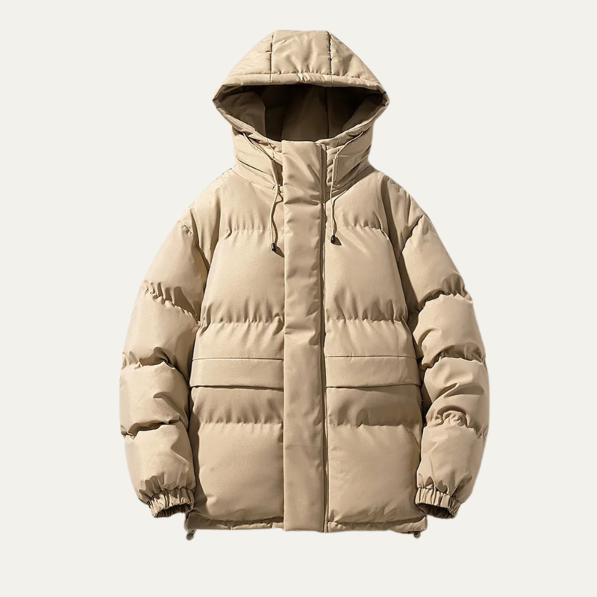 Doudoune urbaine à capuche pour homme