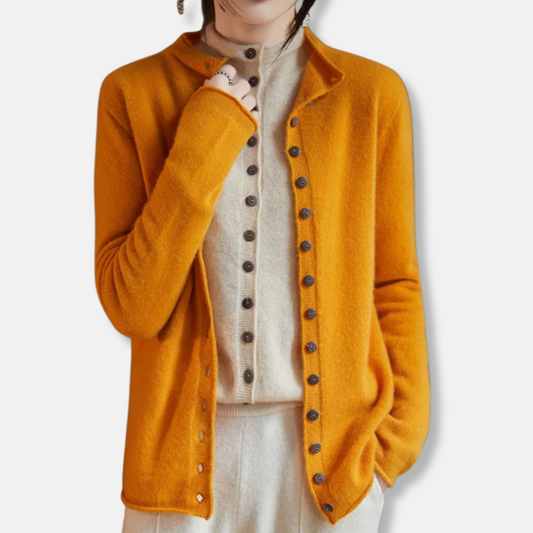 Gilet boutonné élégant pour femme