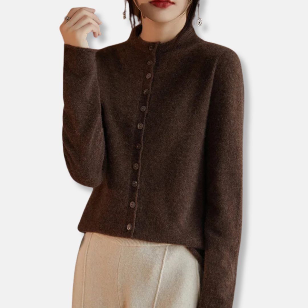 Gilet boutonné élégant pour femme