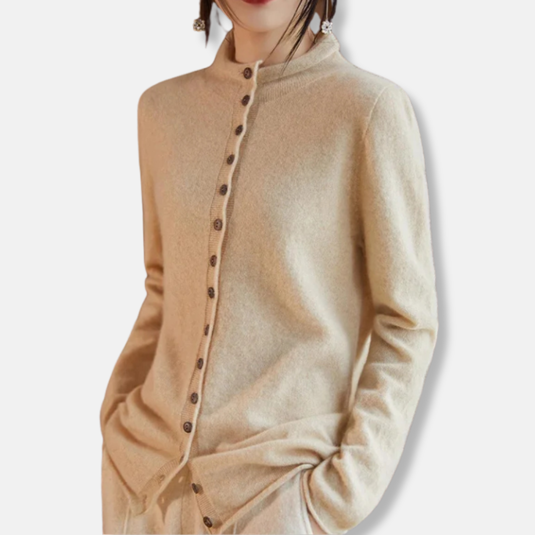 Gilet boutonné élégant pour femme