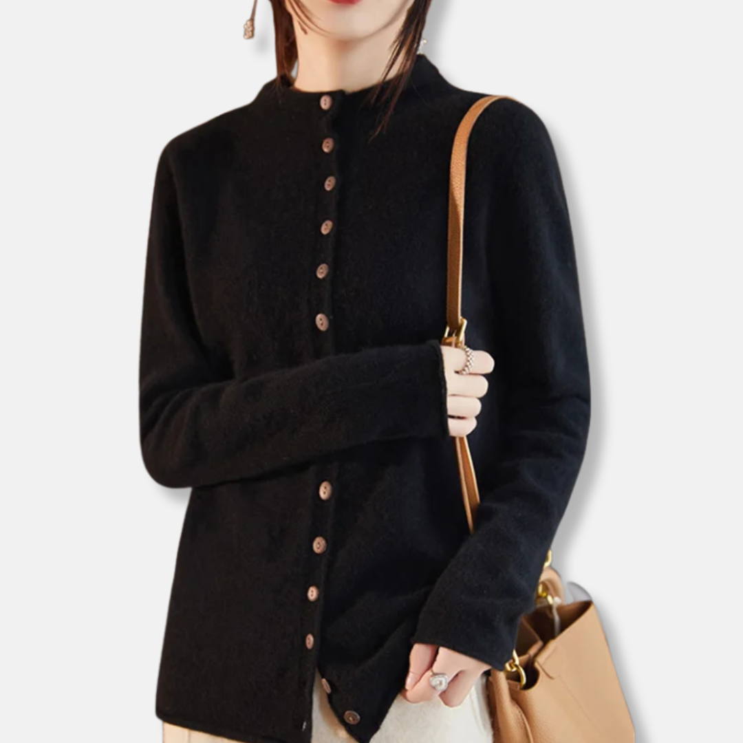 Gilet boutonné élégant pour femme