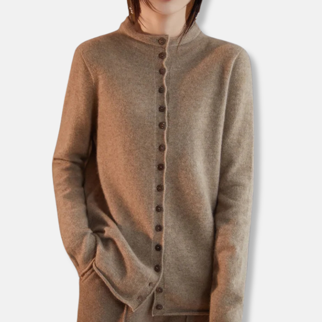 Gilet boutonné élégant pour femme