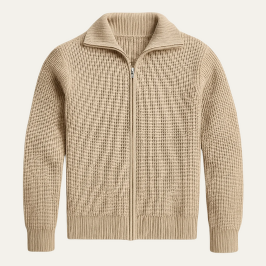 Gilet cardigan zippé pour homme