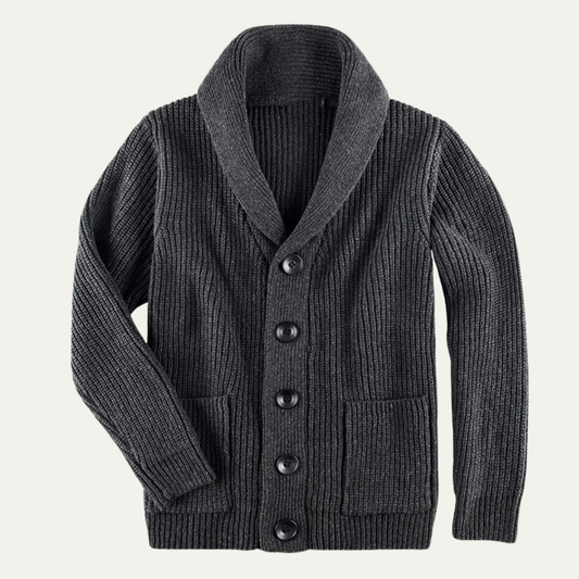 Gilet côtelé épais pour homme