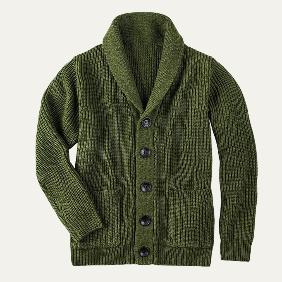 Gilet côtelé épais pour homme