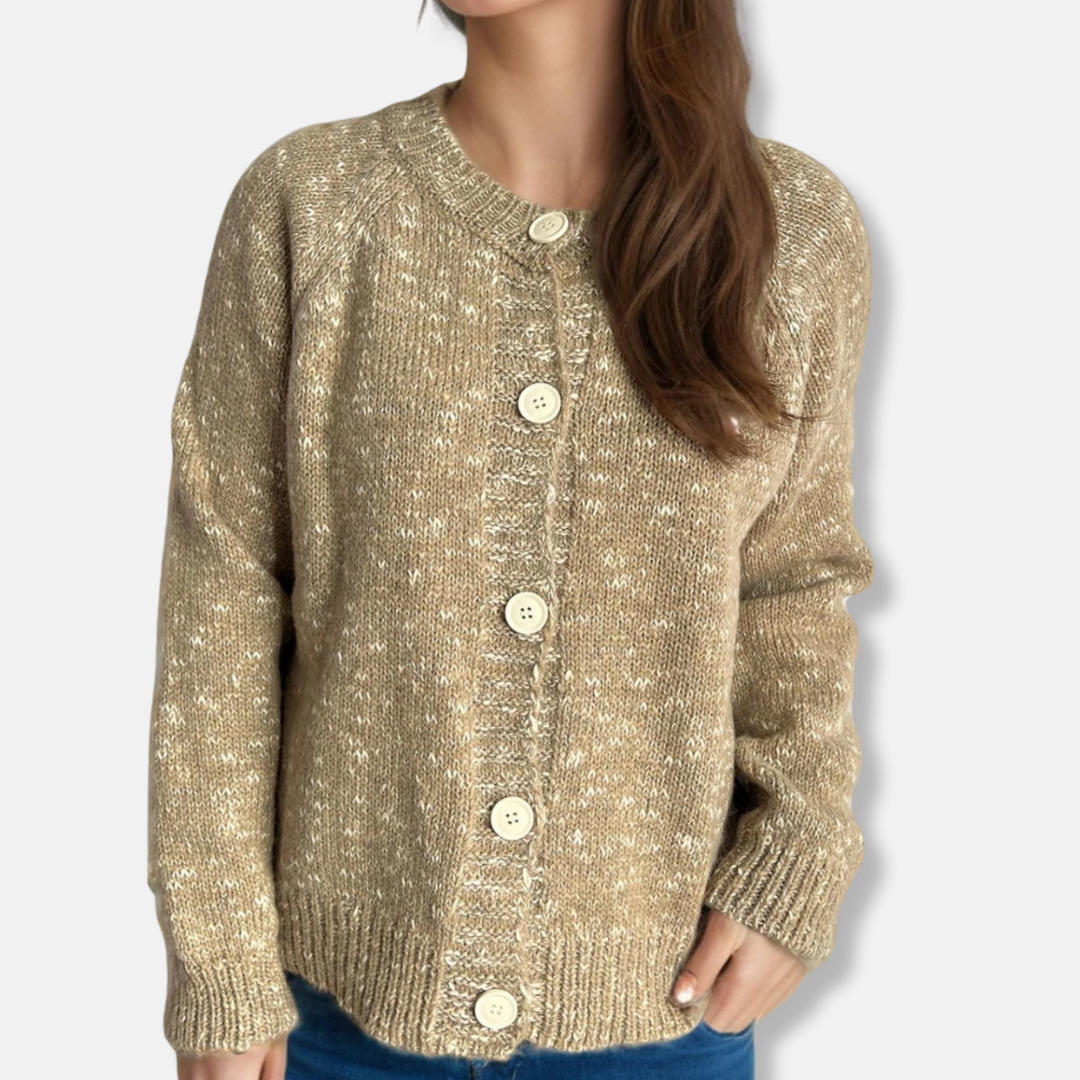 Gilet court boutonné pour femme
