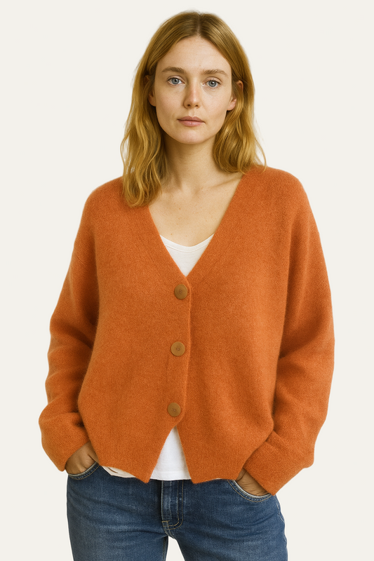 Gilet court classique pour femme