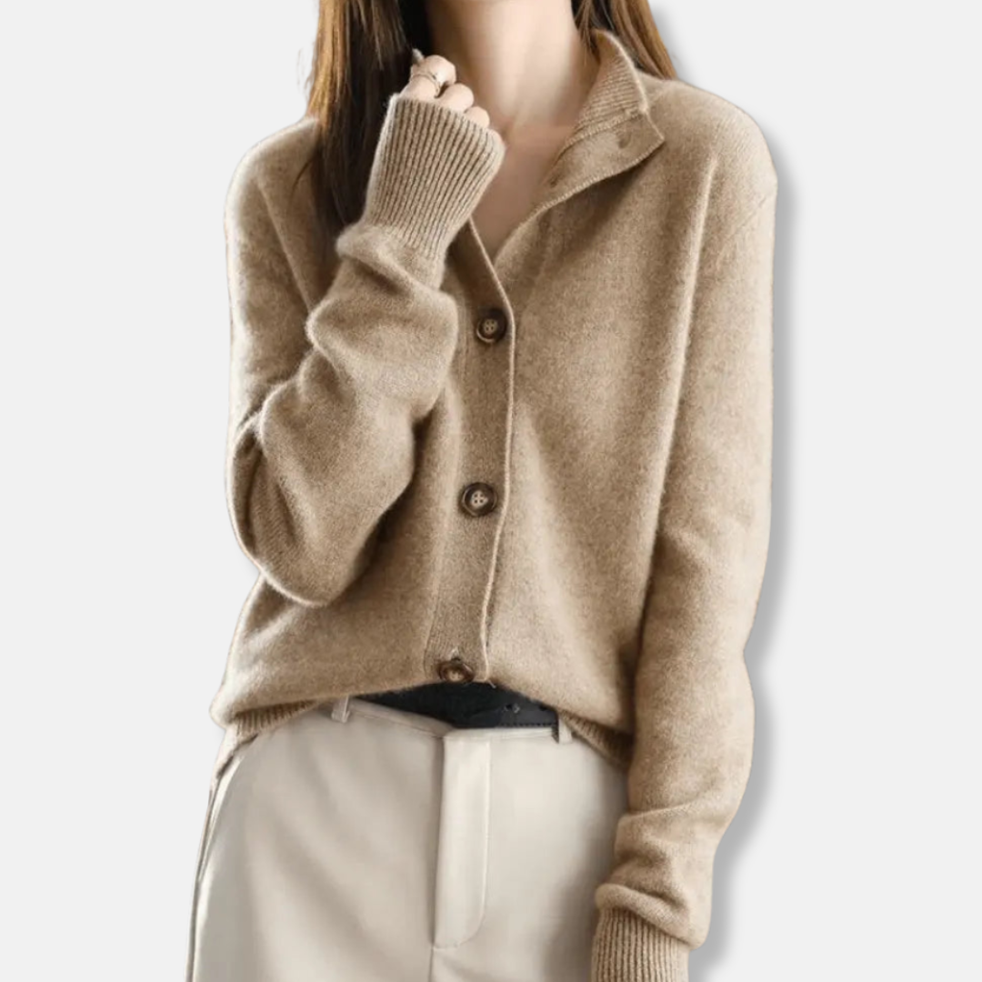 Gilet court et confortable pour femme