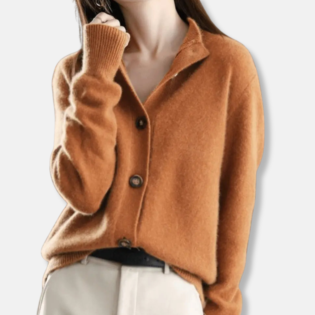 Gilet court et confortable pour femme