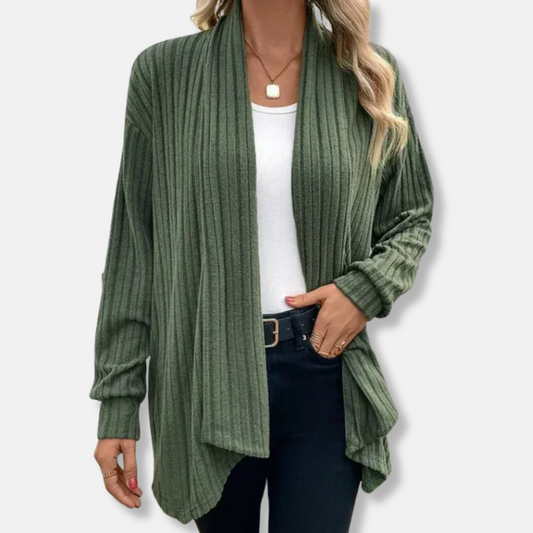 Gilet drapé pour femme