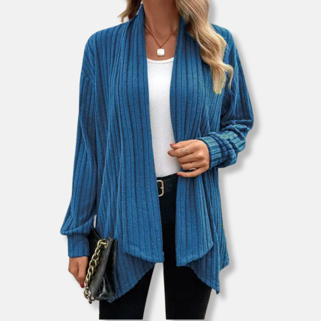 Gilet drapé pour femme
